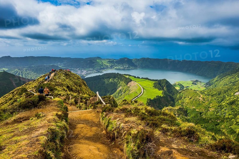 Overlook over the Sete Cidades crater