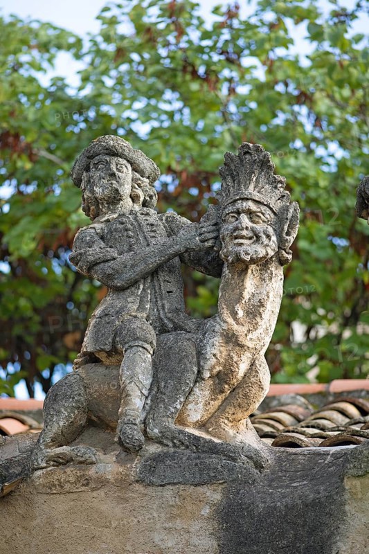 Monster figure at Villa Palagonia