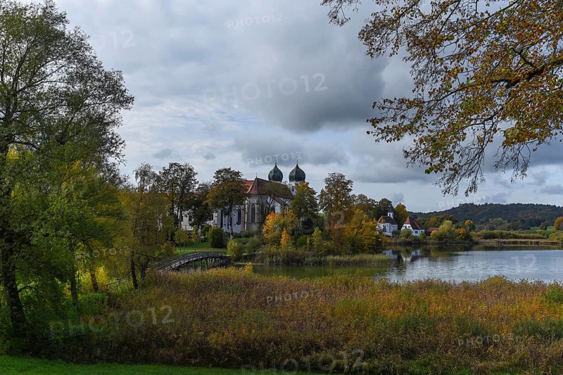 Seeon Monastery with St. Lambert's Monastery Church