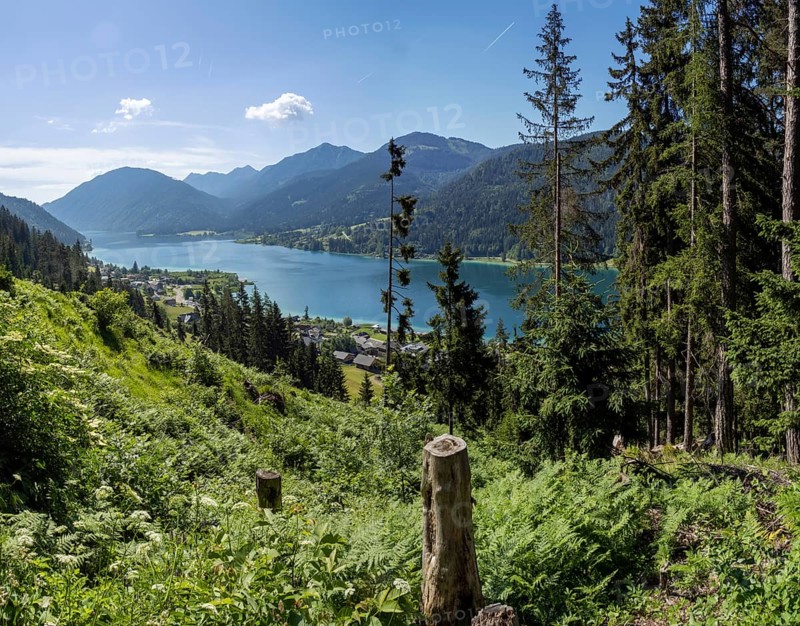 View of Lake Weissensee