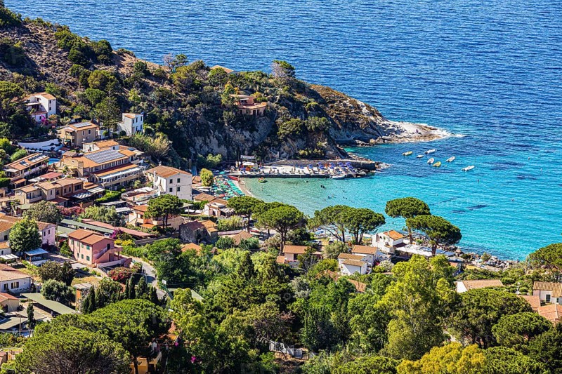 View of the village of Sant Andrea