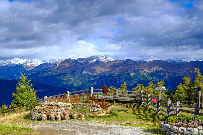 Alpine garden at Berggasthof Klammeben