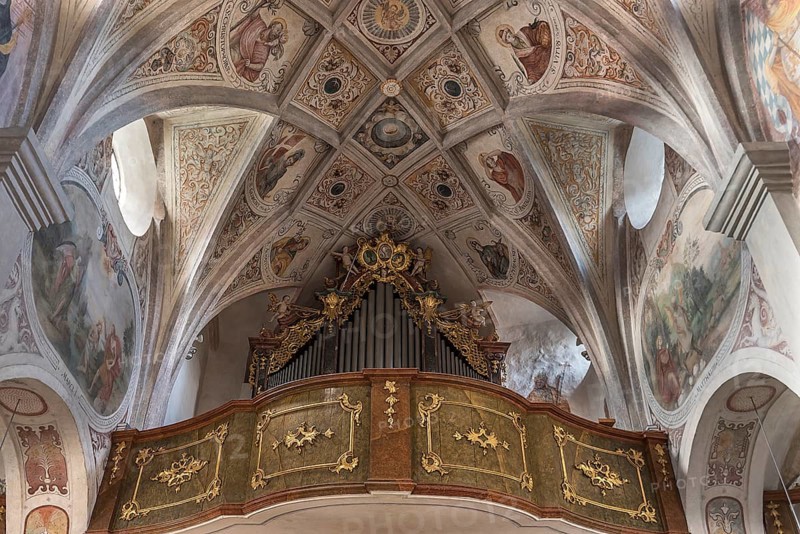 Organ of the monastery church of St. Lambert