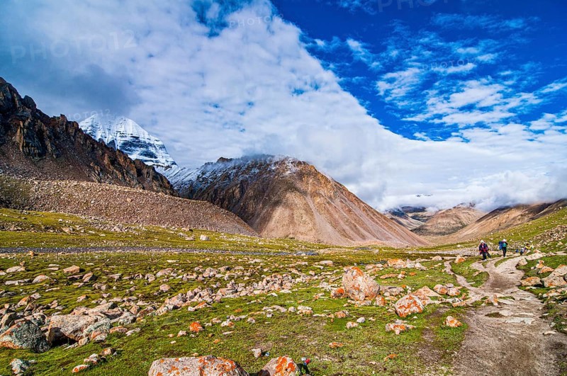 Mount Kailash along the Kailash Kora