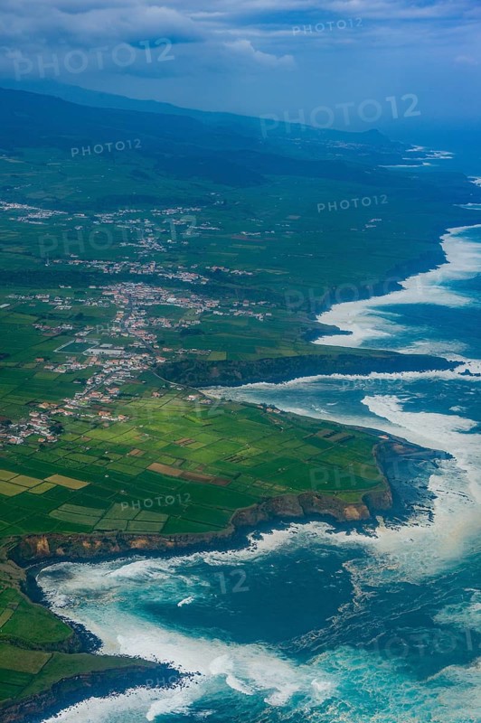 Aerial of the Island of Terceira