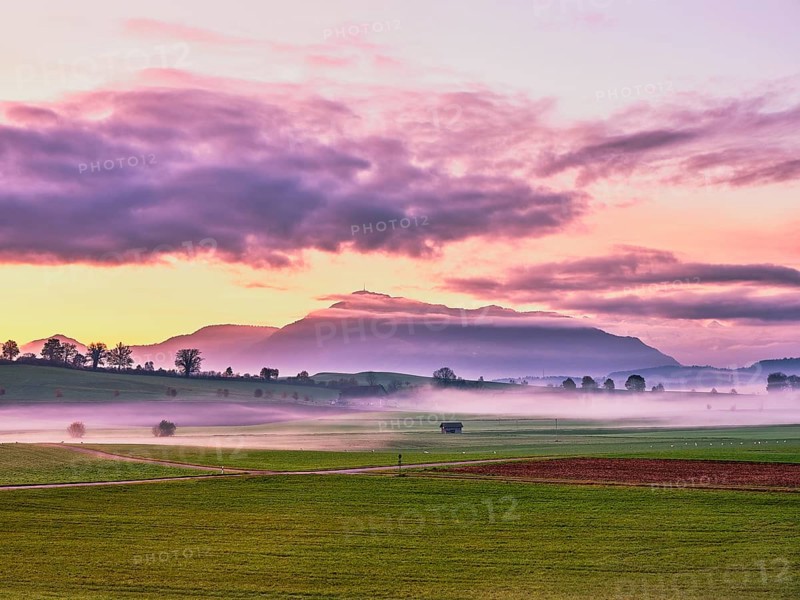 Morning atmosphere with Rigi