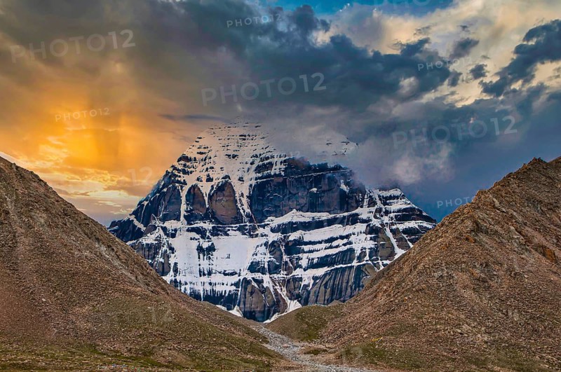 Mount Kailash along the Kailash Kora