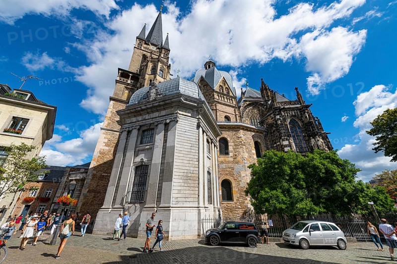 Unesco world heritage site the Aachen cathedral