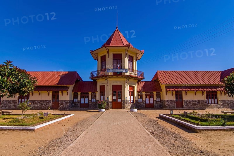 Colonial houses in the center of Antsirabe