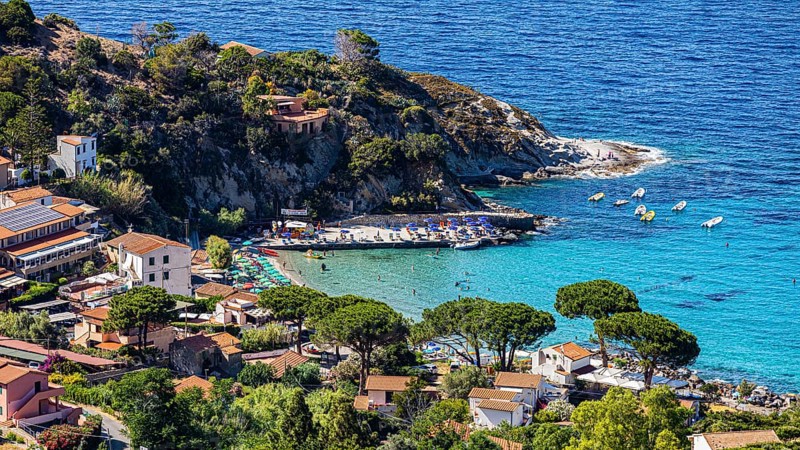 View of the village of Sant Andrea