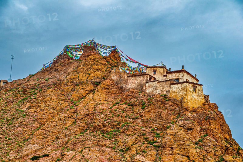 The Chiu monastery at the Lake Manasarovar