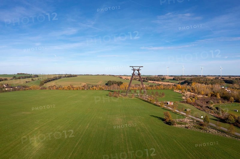 Hoist tower of the 403 Drosen shaft