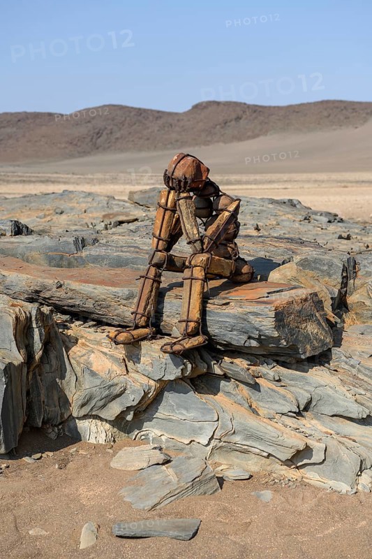 Reflecting cairn by artist RENN