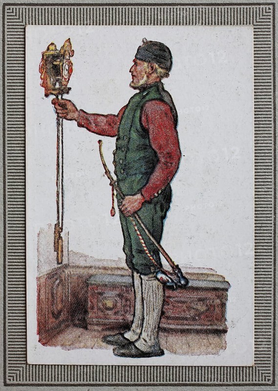 Traditional costumes in Germany in the 19th century