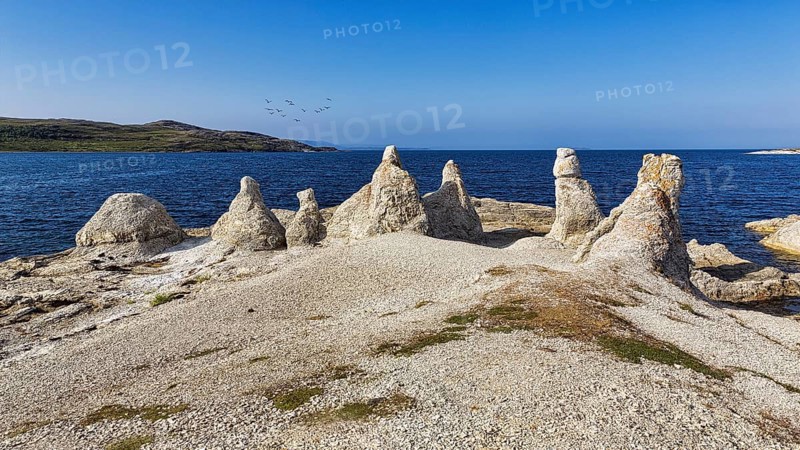 Dolomite rock pillars