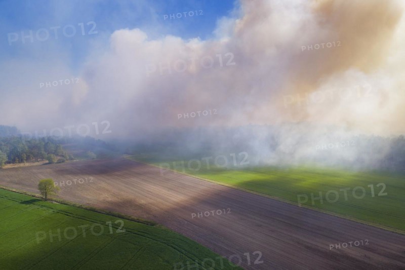 Fire in Goldenstedt Moor