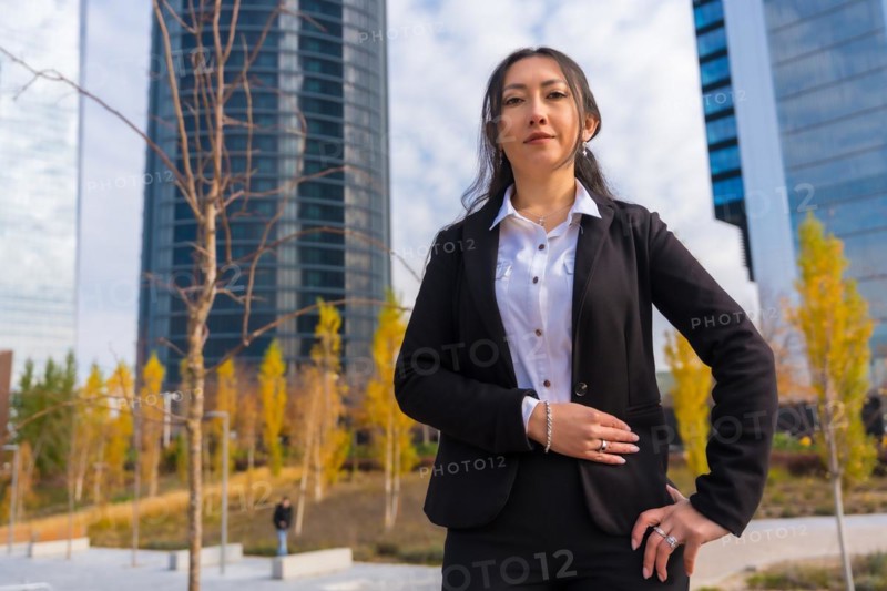 Latin businesswoman corporate portrait