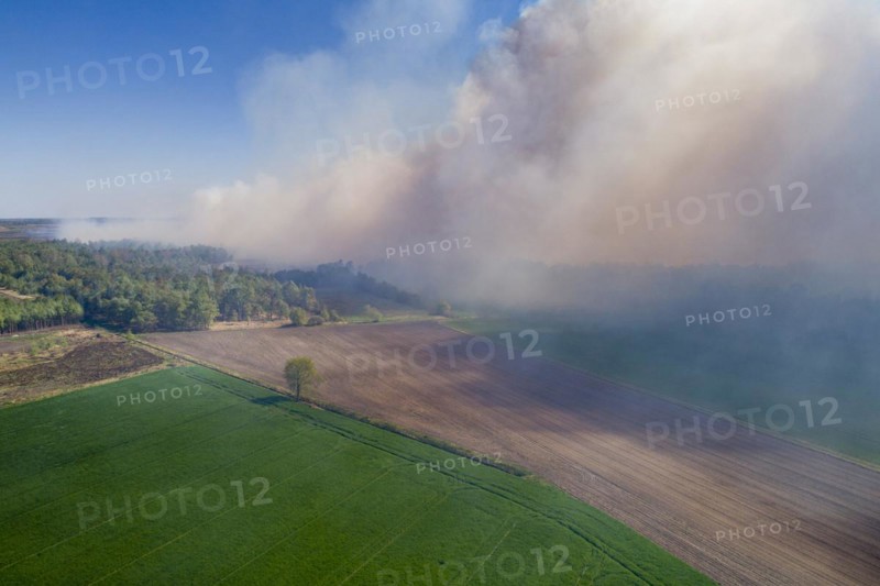 Fire in Goldenstedt Moor