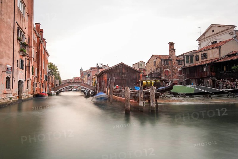 Gondola shipyard at San Trovaso in the Dorsoduro district