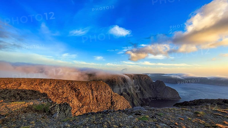 Rocky shale coast