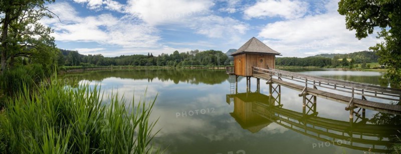 Bathing jetty at Hoerzendorfer See