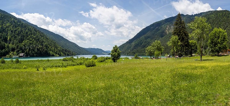 View of Lake Weissensee