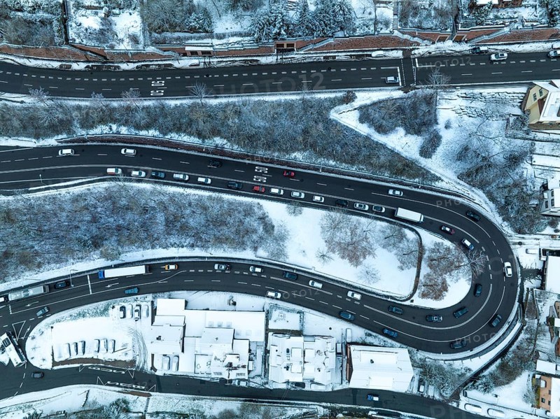 S-curve in winter