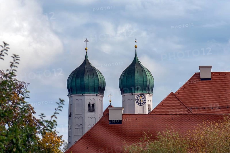 Towers of Seeon Monastery Church