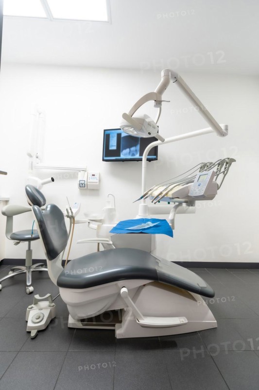 Modern dental practice. Dental chair