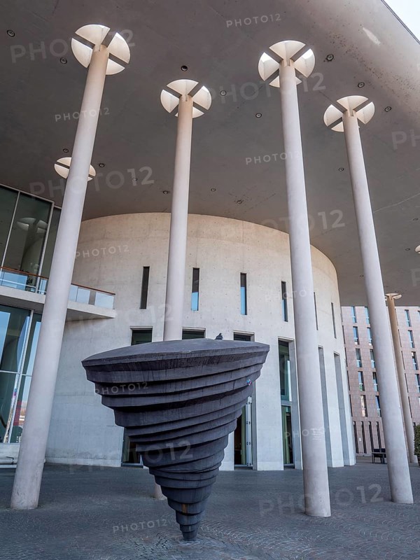Sculpture in front of Konzerthaus Freiburg