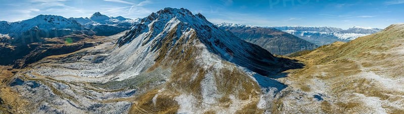 Col de Cou with Mont Gautier