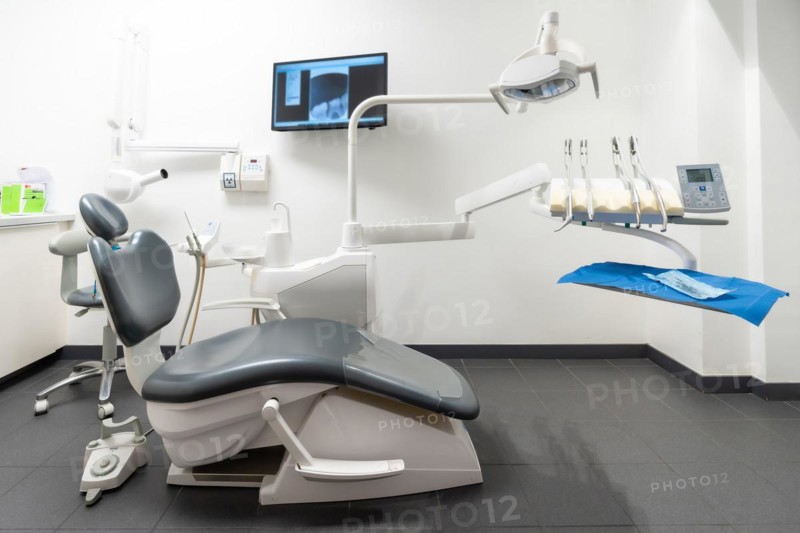 Modern dental practice. Dental chair