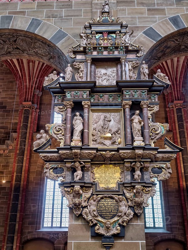 Interior of St. Petri Cathedral Bremen