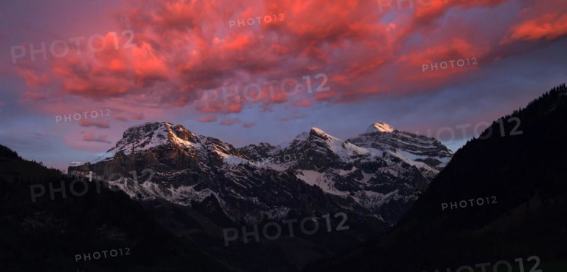Dramatic sunset