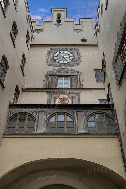 Hisoric Brucktor with tower clock