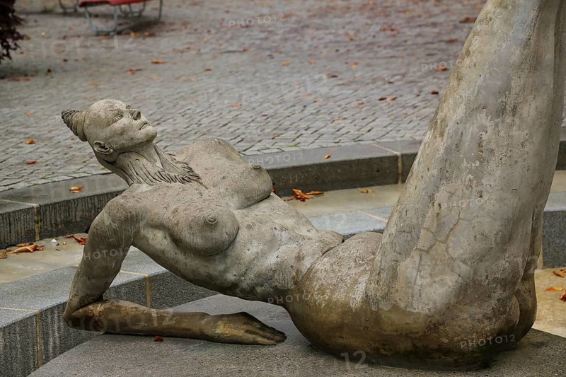 Fountain at the landing place