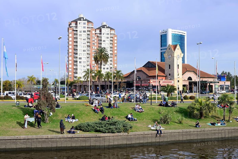 On the banks of the Rio Lujan