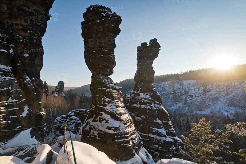 Snow at the Hercules Pillars