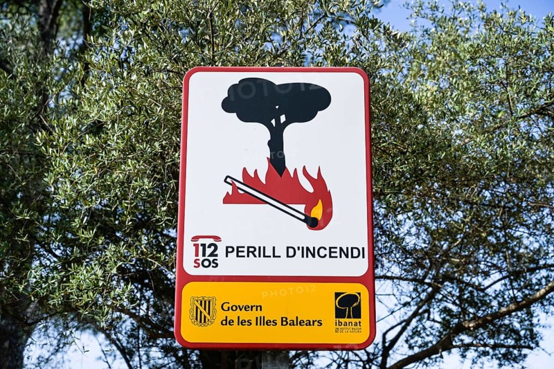 Sign Forest Fire Danger