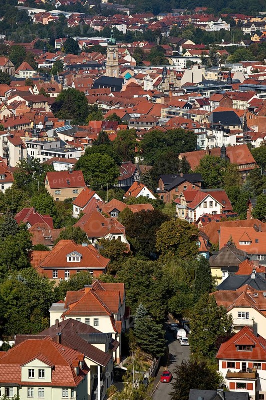 View of Eisenach from the Goepelskuppe