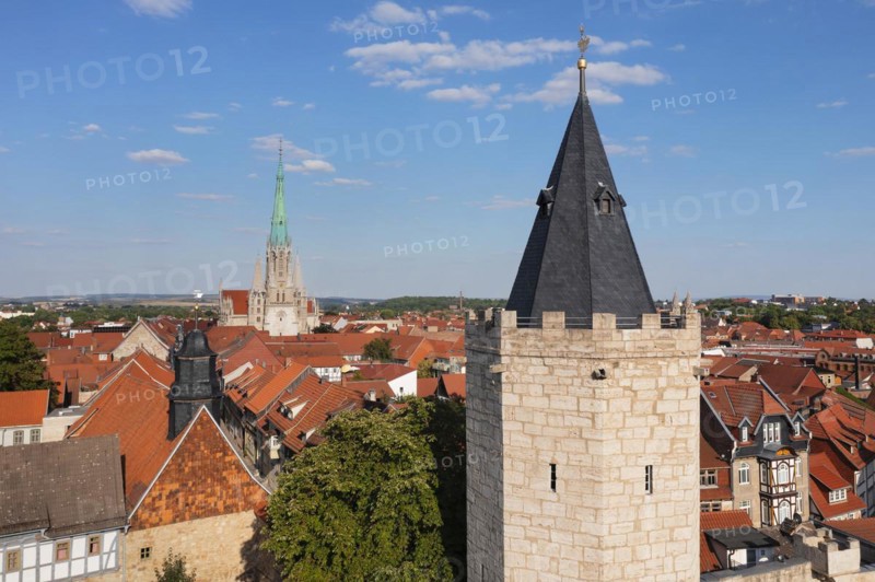 Muehlhausen with town wall