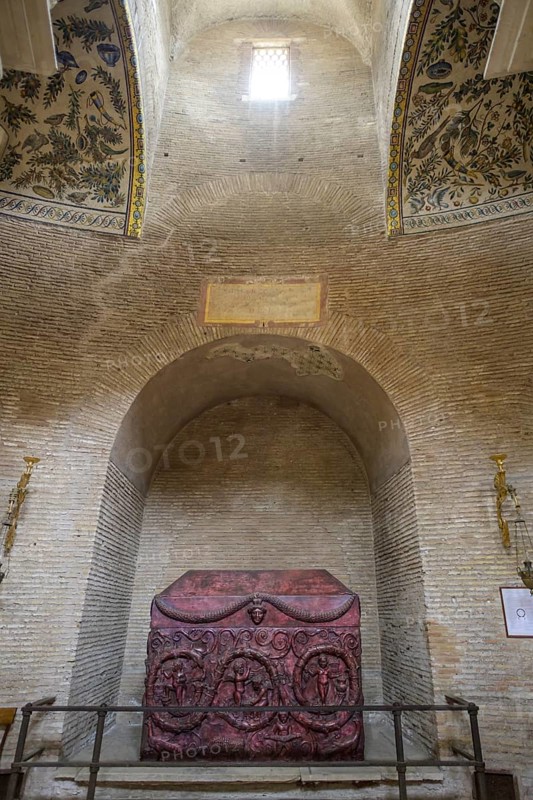 Sarcophagus in the Mausoleum of Santa Costanza