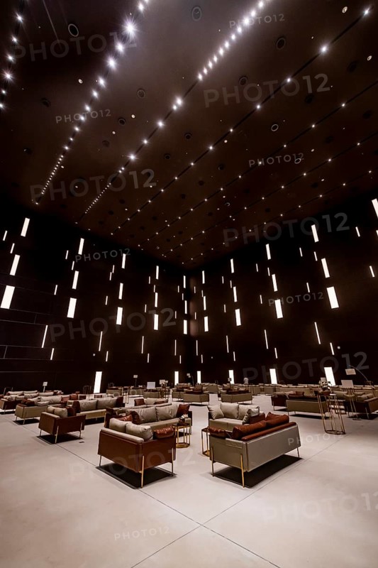 Interior of the Maraya Concert Hall