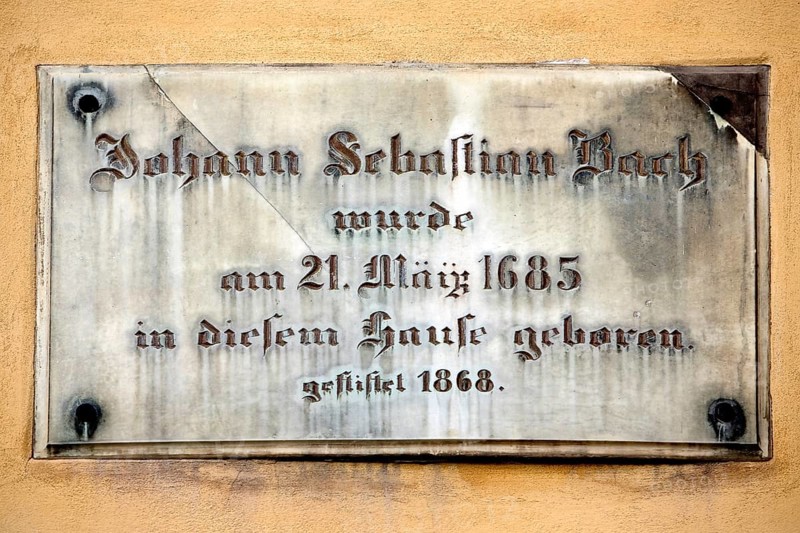 Sign above the entrance door