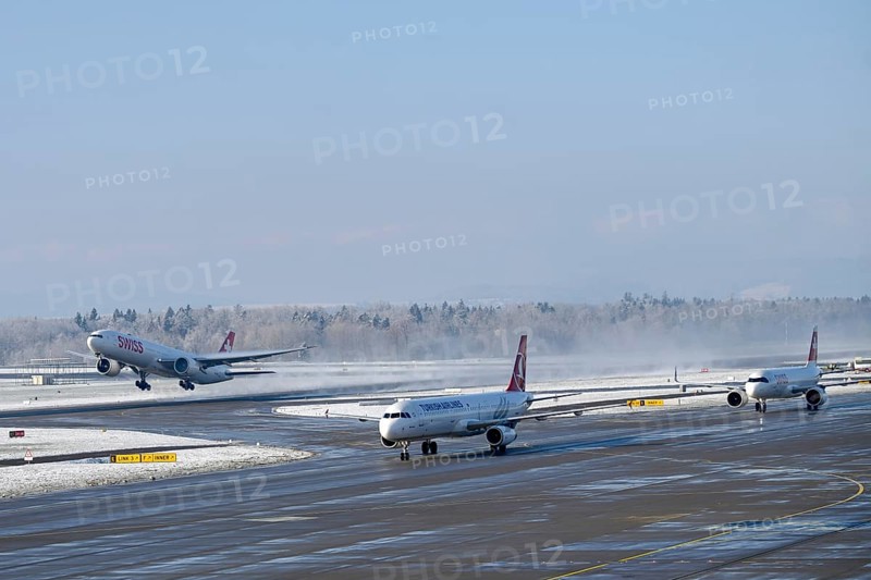 Departure Aircraft Swiss