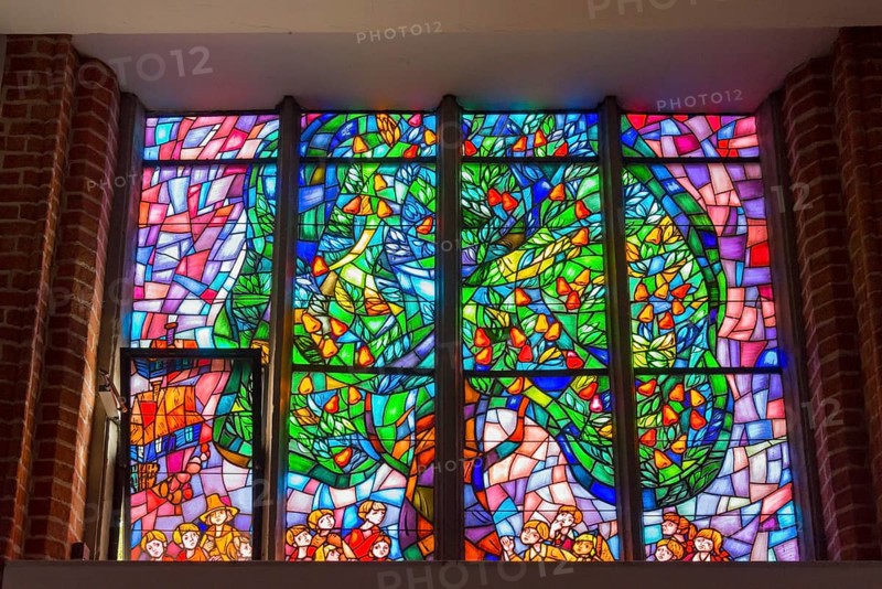 Stained glass window
