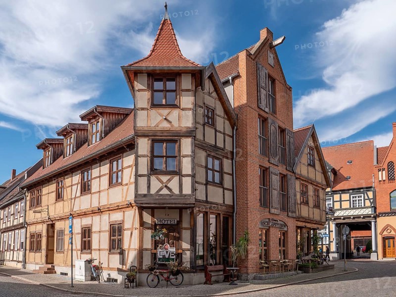 Half-timbered houses in Kirchstrasse