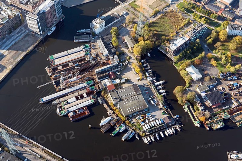 Aerial view of Joehnk Werft GmbH