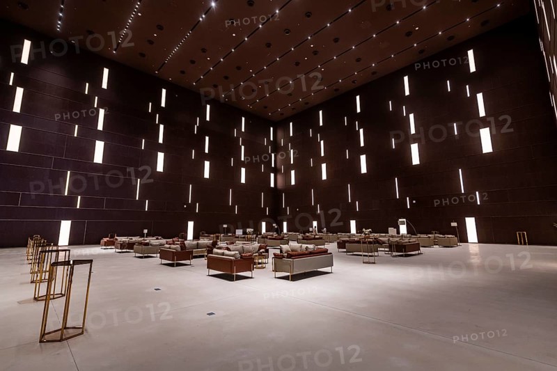 Interior of the Maraya Concert Hall