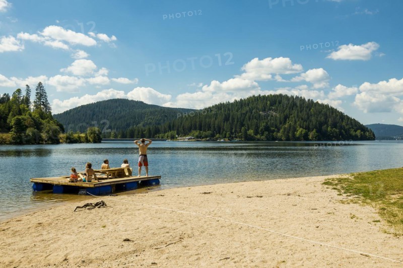 Bathing area in Seebrugg